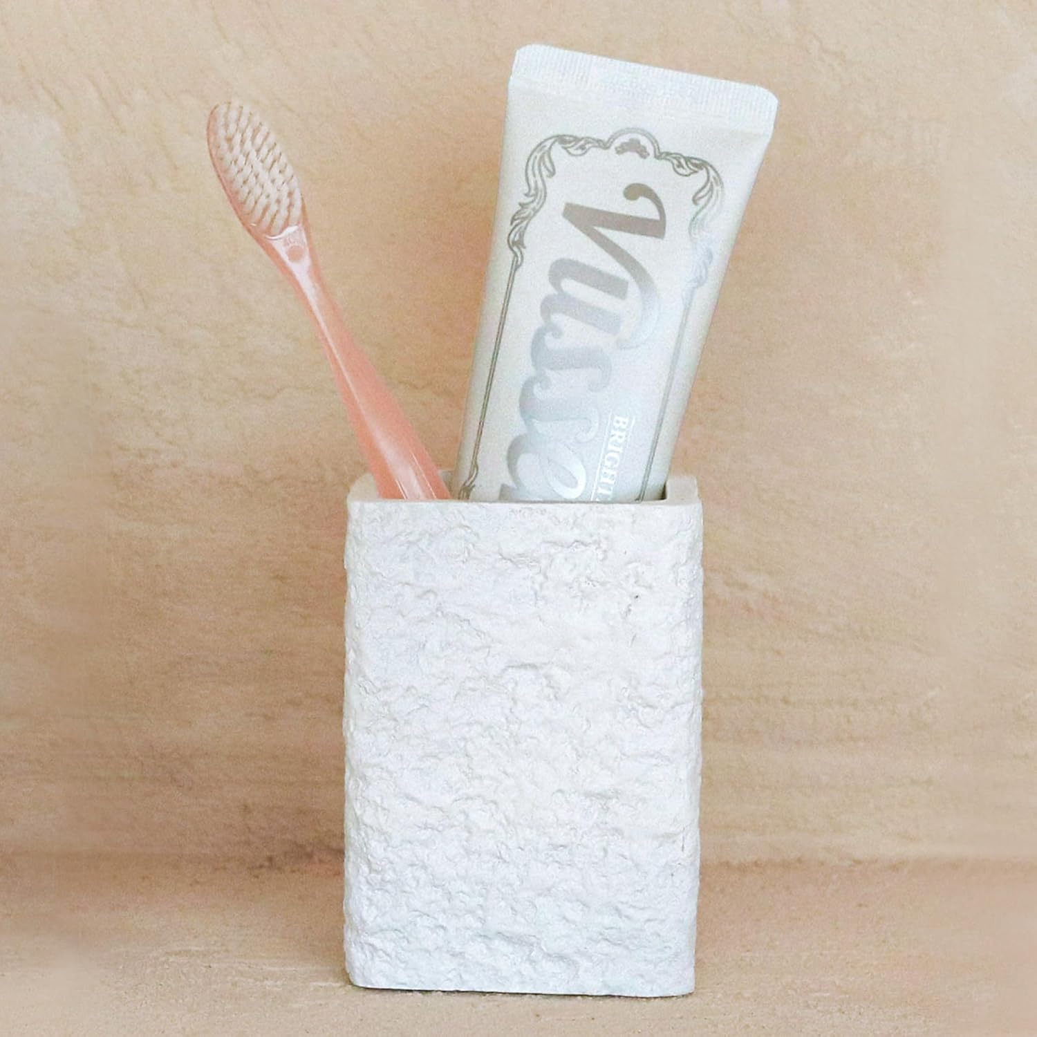 Natural Stonefeel Toothbrush Holder