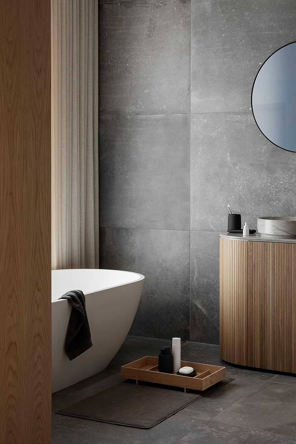 Blomus SONO Bathroom Tumbler - Black by Blomus