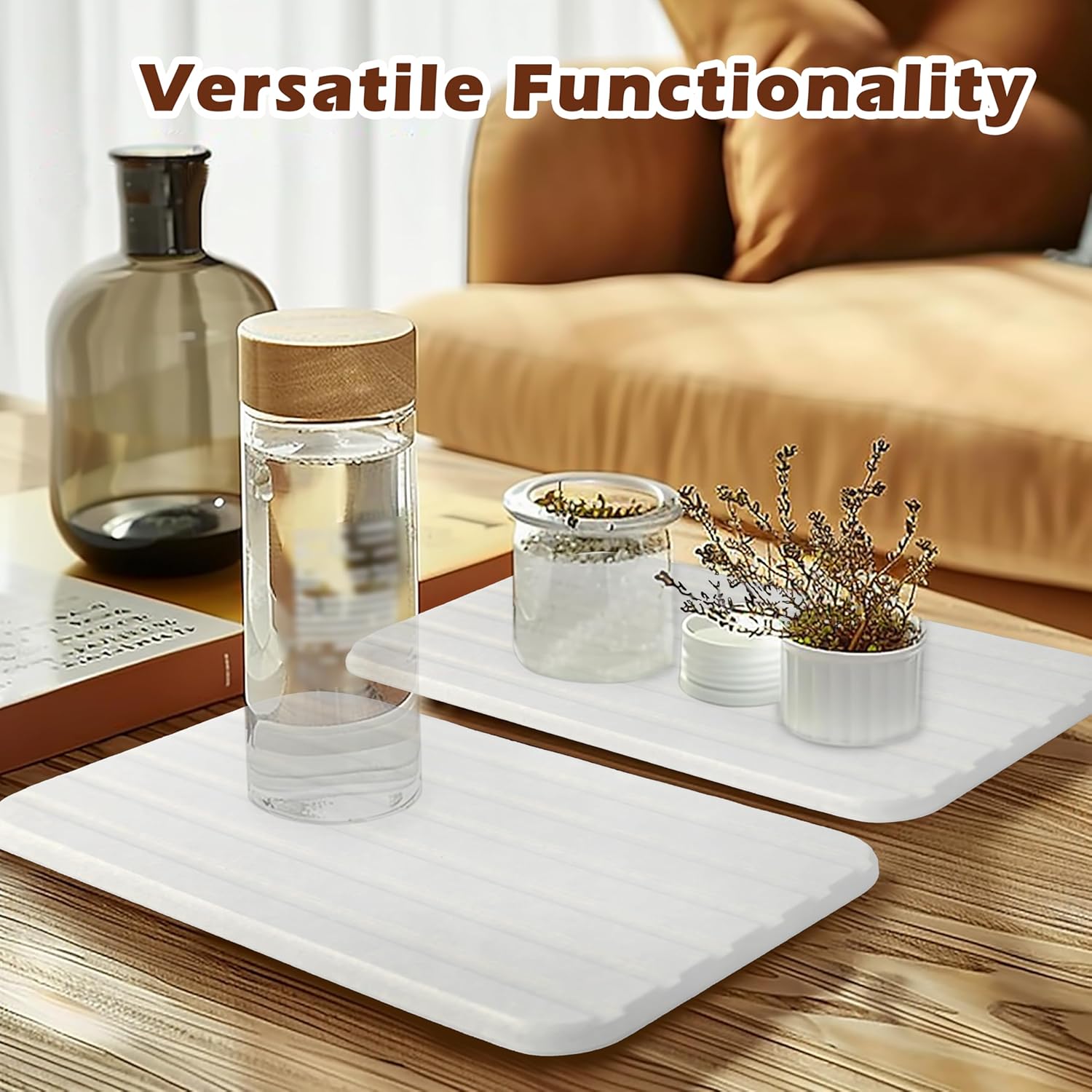 Water Absorbing Stone Tray for Bathroom