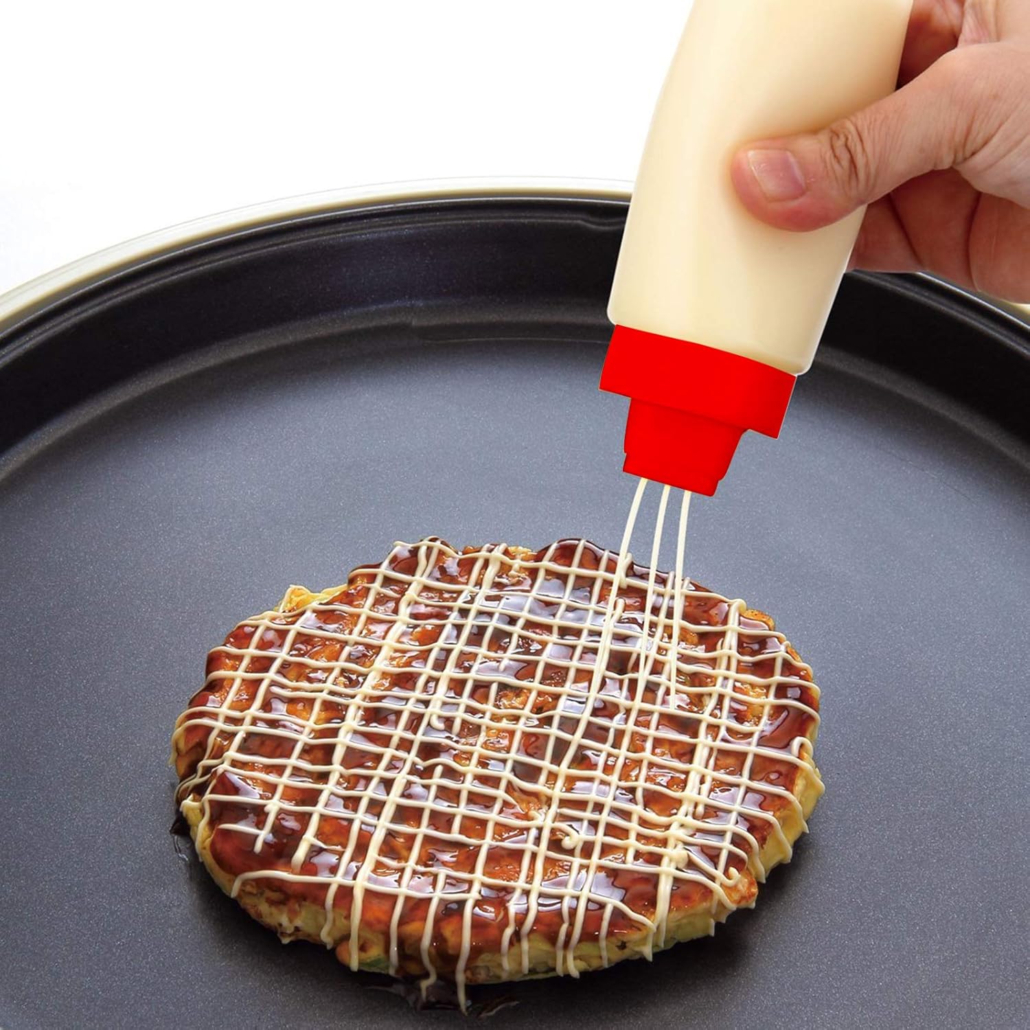4-Hole Squeeze Bottles for Condiments