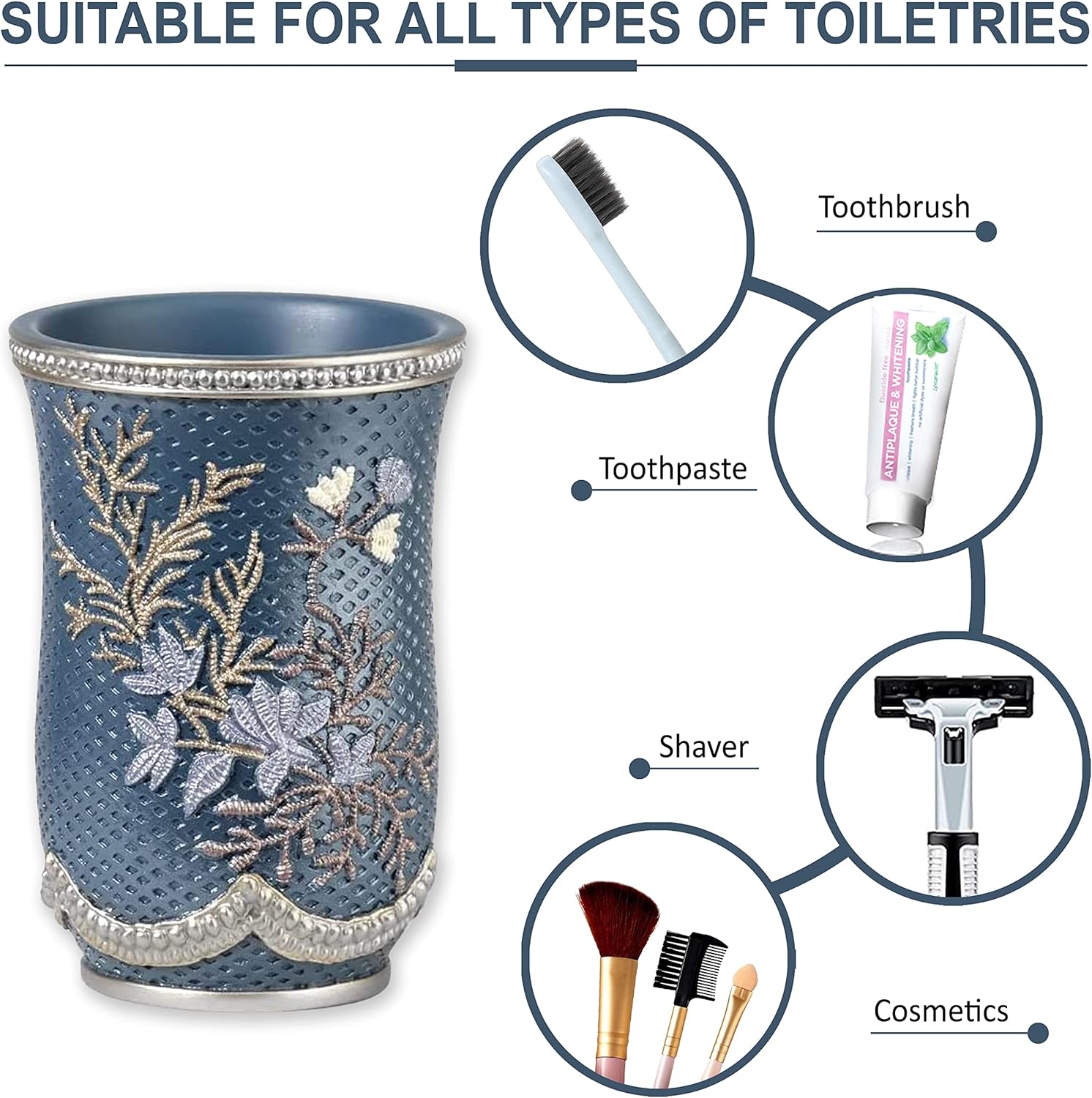Stylish Capri Tumbler for the Modern Bathroom
