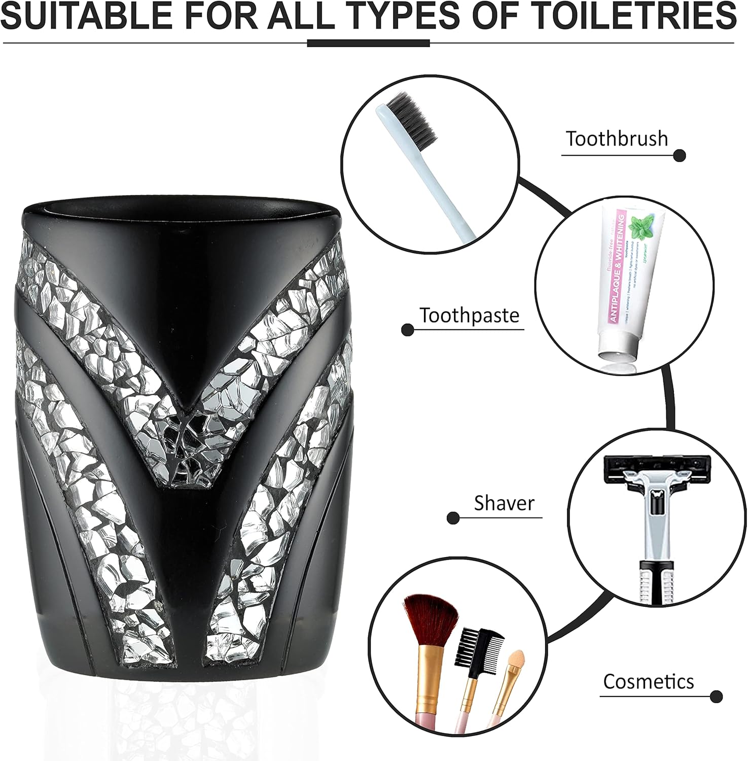 Sleek Sinatra Tumbler Black