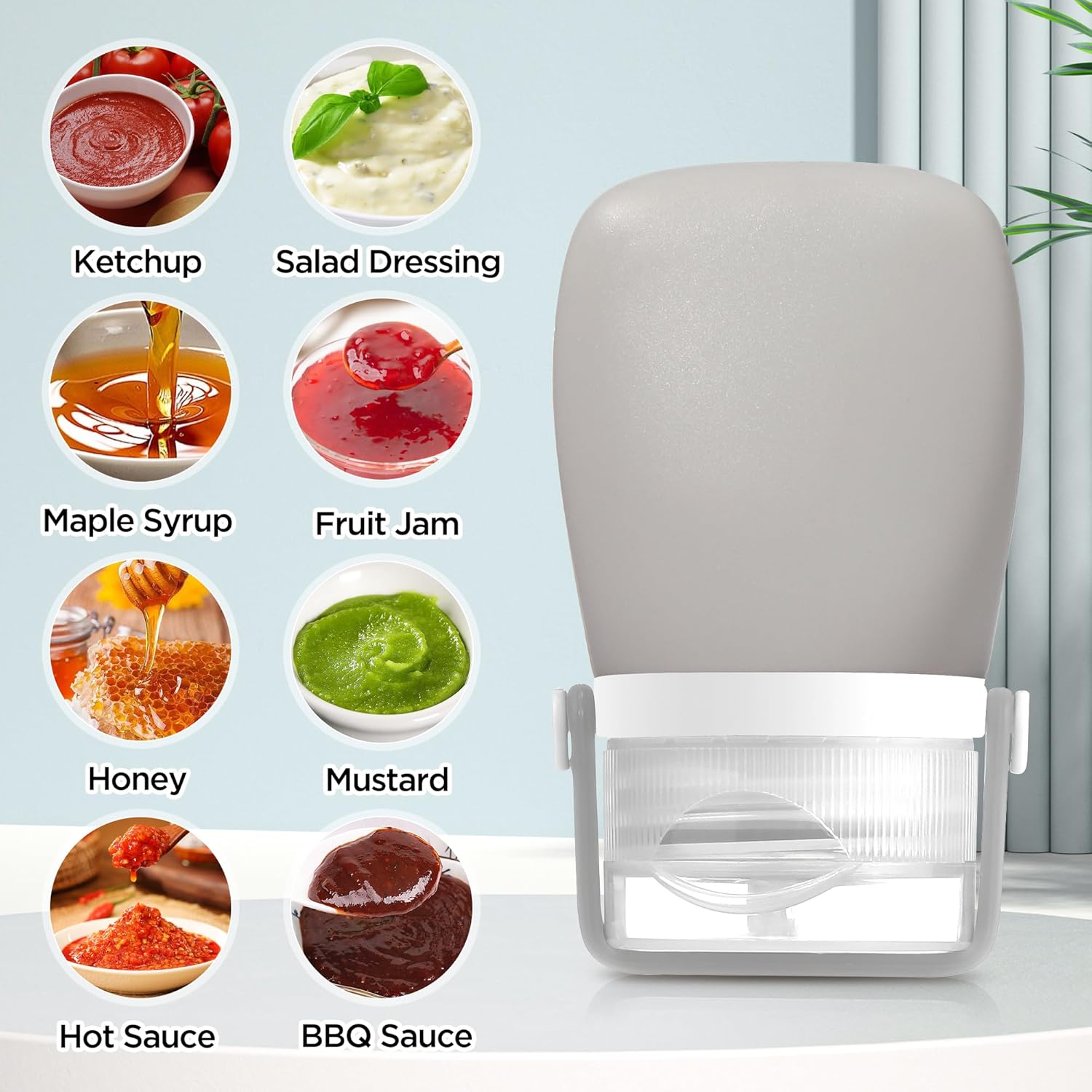 RONRONS 4-Piece Condiment Set