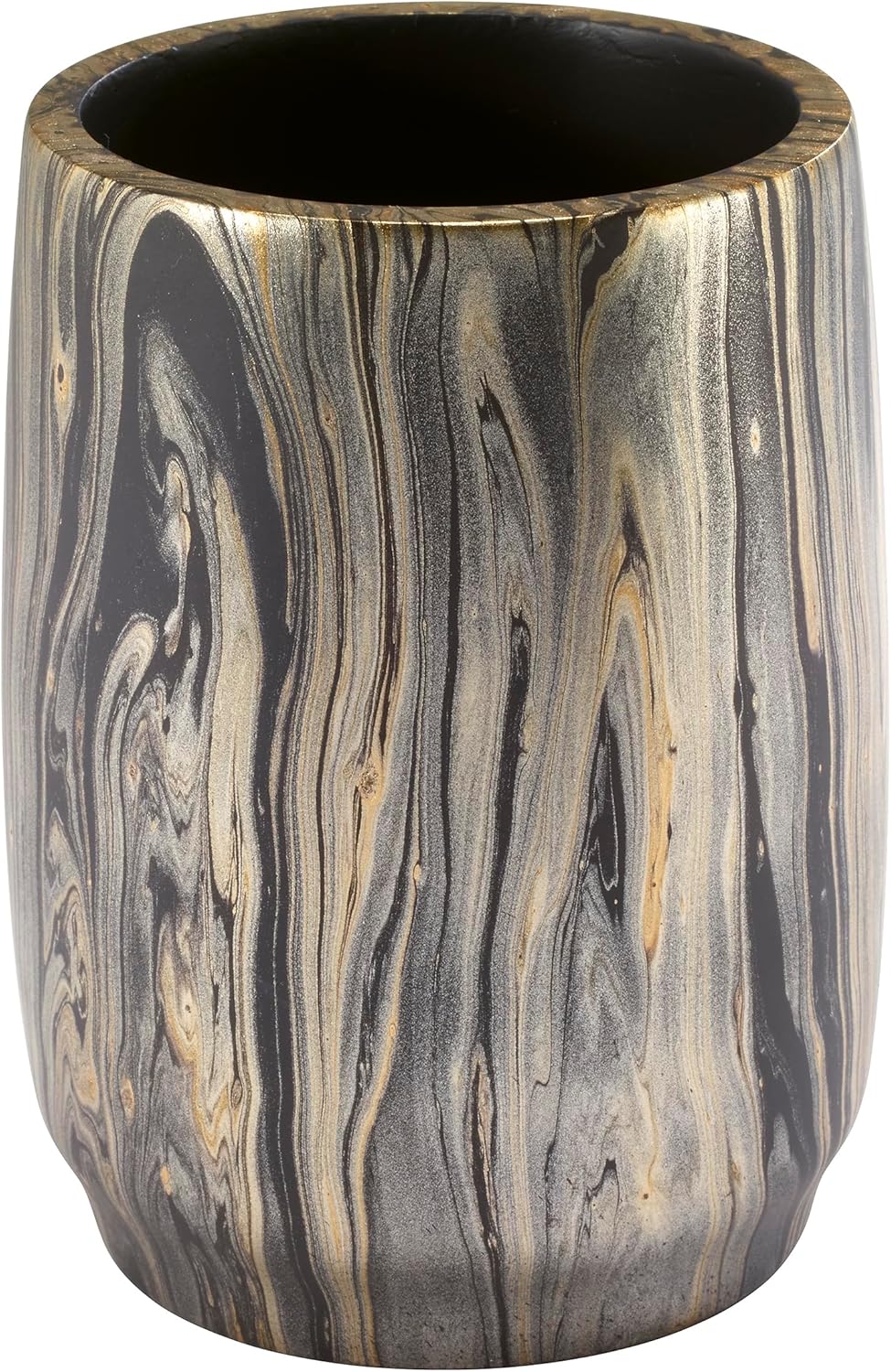 Nicole Miller Black Gold Tumbler